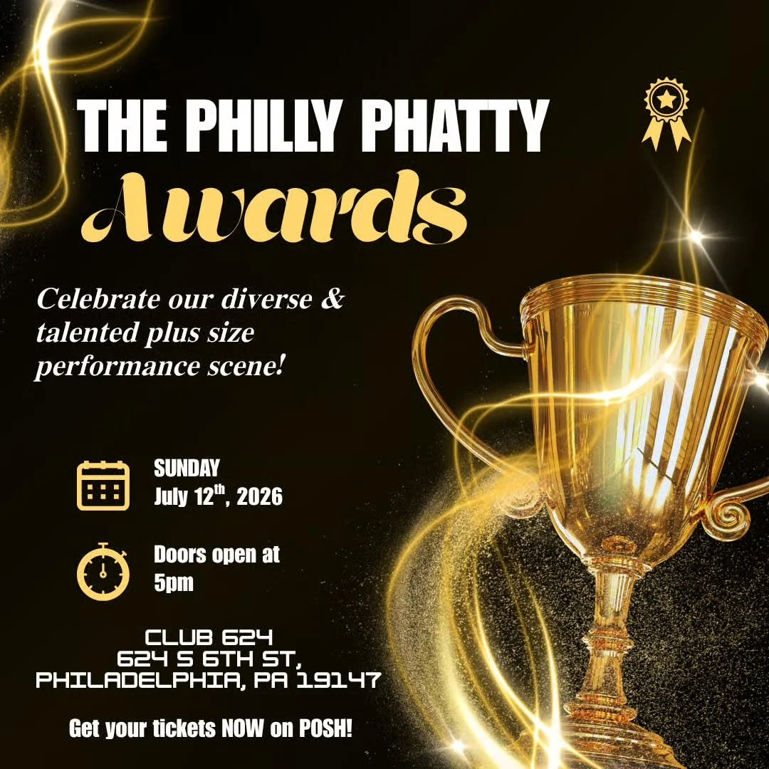 THE PHILLY PHATTY AWARDS - Sunday, July 12 at 5:00 PM at Club 624 in Bella Vista, Philadelphia