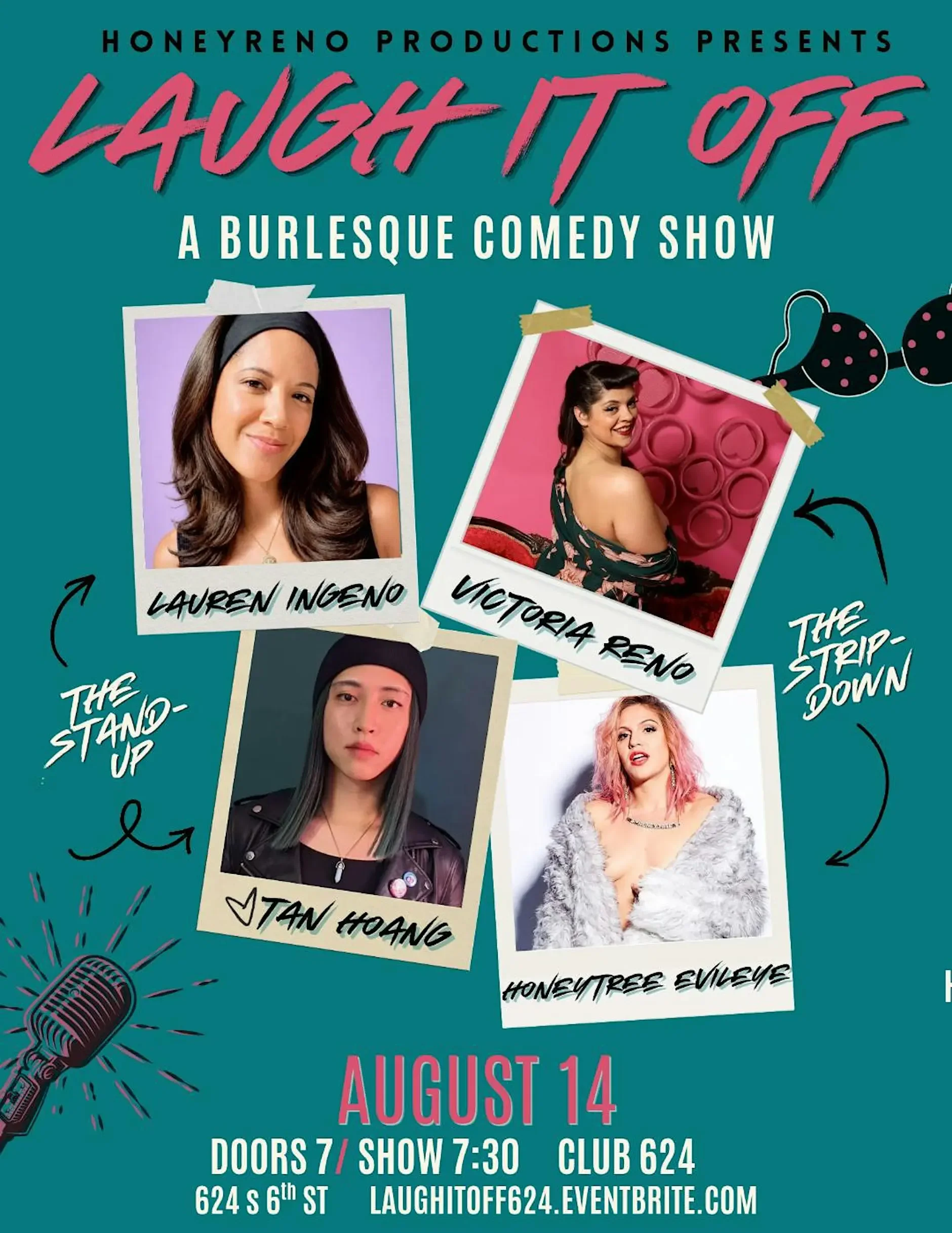 Laugh It Off: Stand Up Comedy & Burlesque
