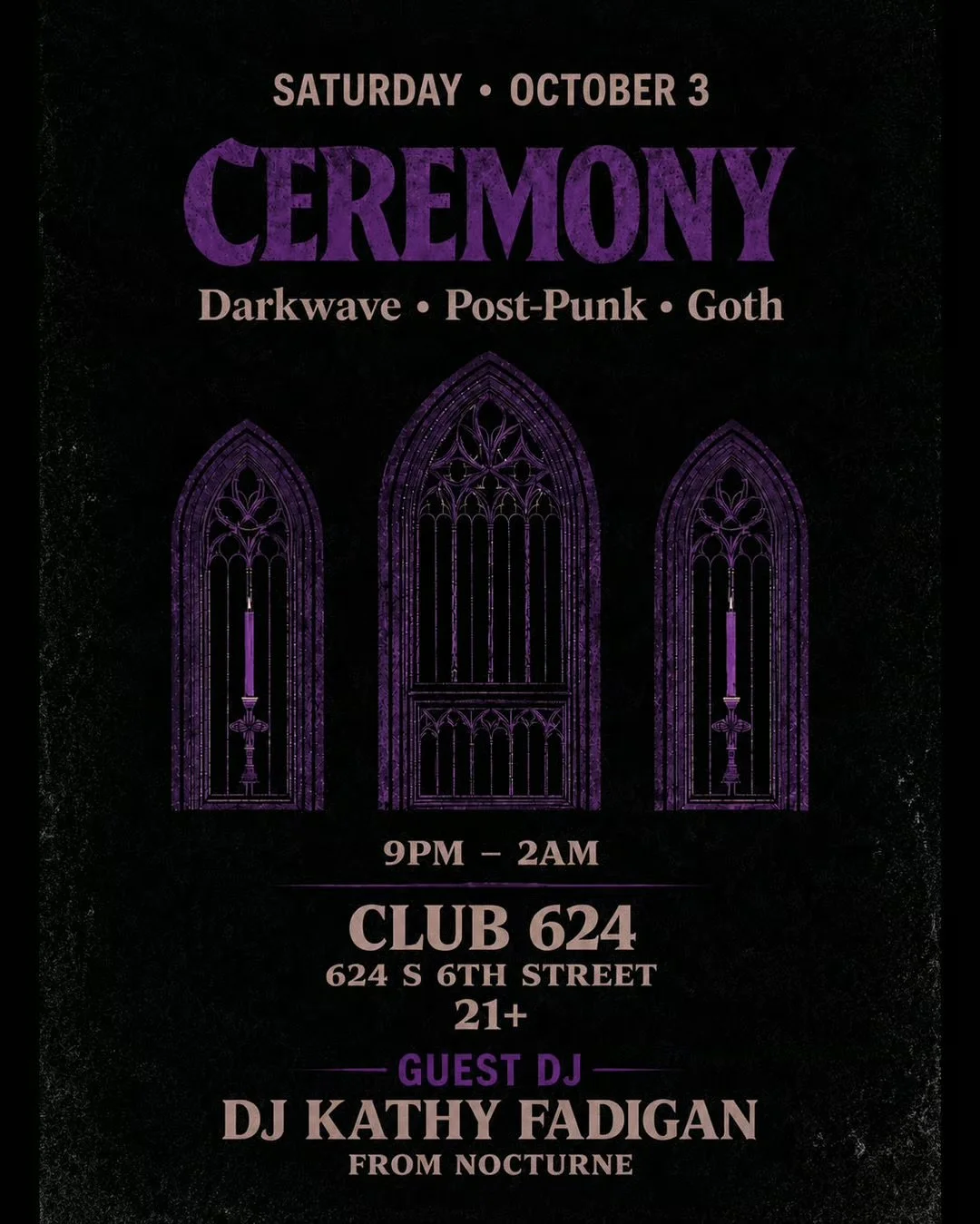 Ceremony Goth Night