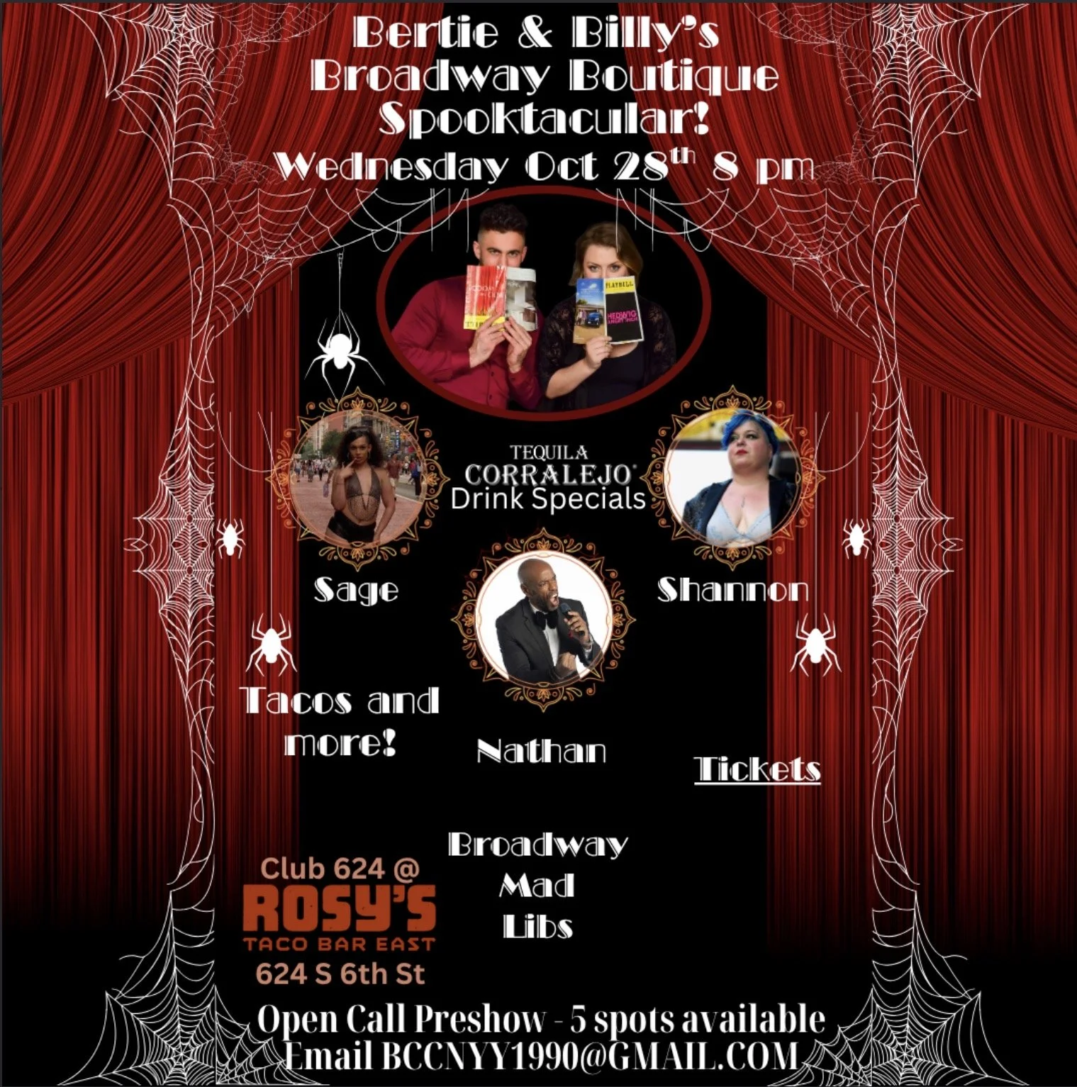 Bertie & Billy's Broadway Boutique: Spooktacular