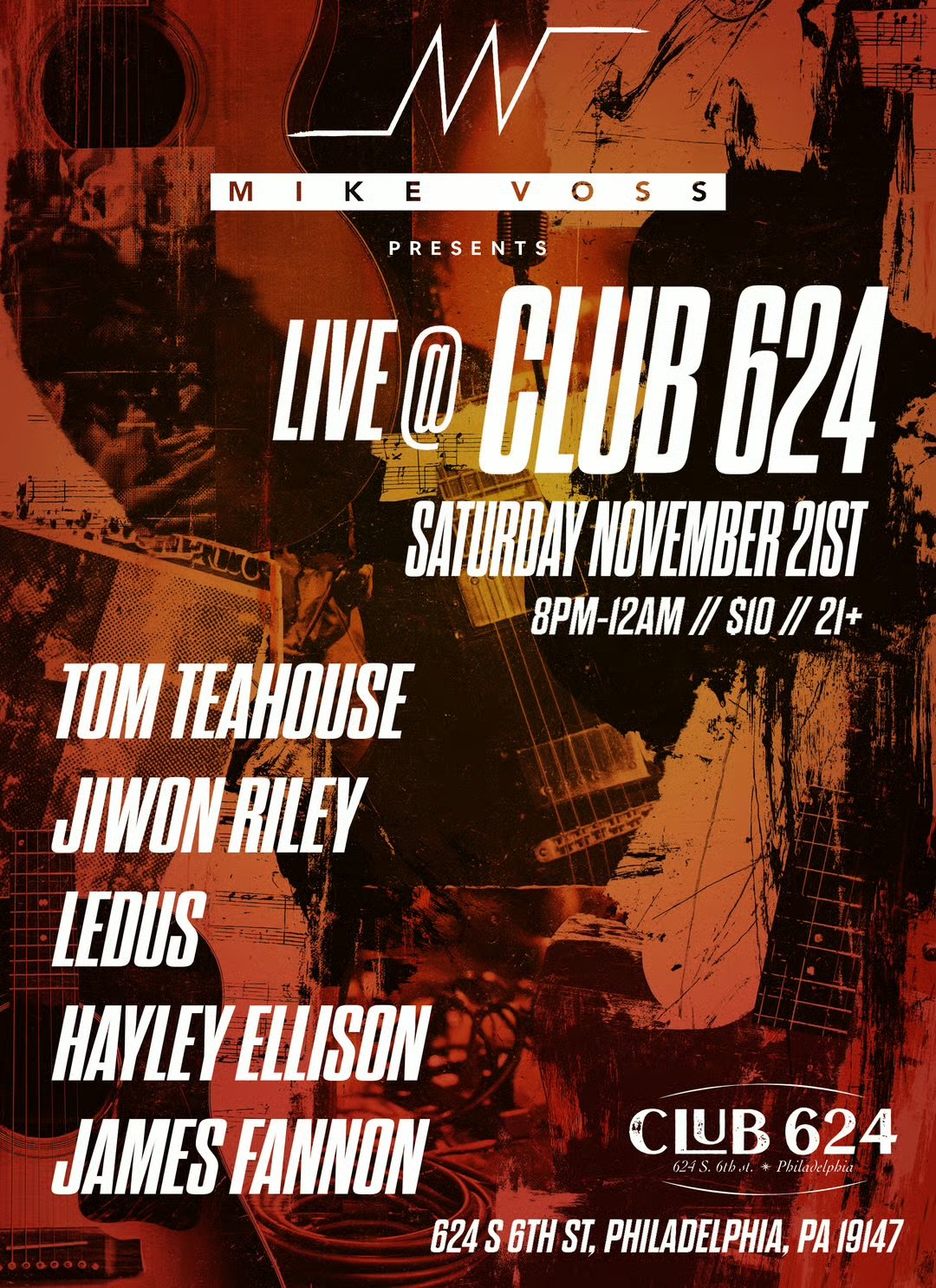 Indie Singer/Songwriter showcase