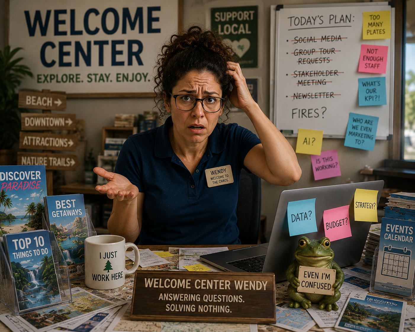 ‘Welcome Center Wendy’ is Evolving Into A Tourism Superhero