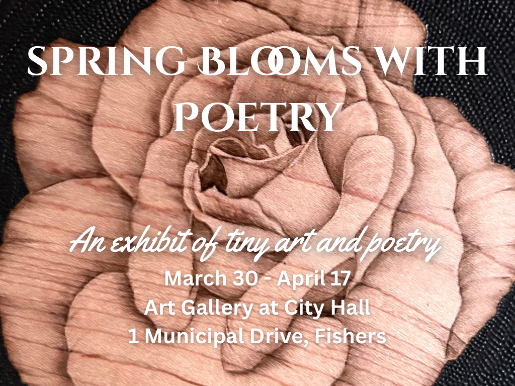 Spring Blooms with Poetry: Tiny Art