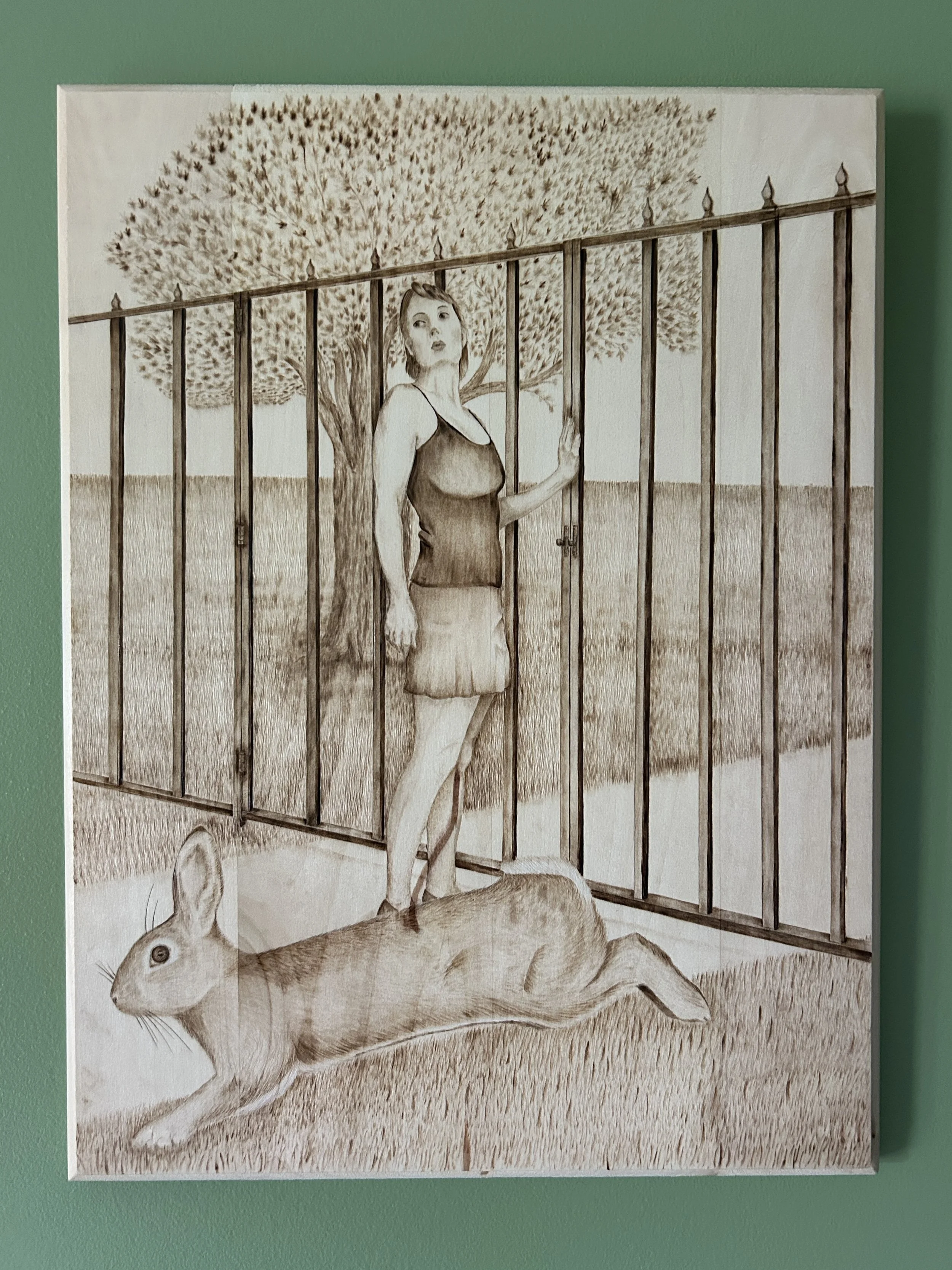 "There's a Rabbit on the Run" - inspired by the song "Standing at the Gates" by Rufus Du Sol
