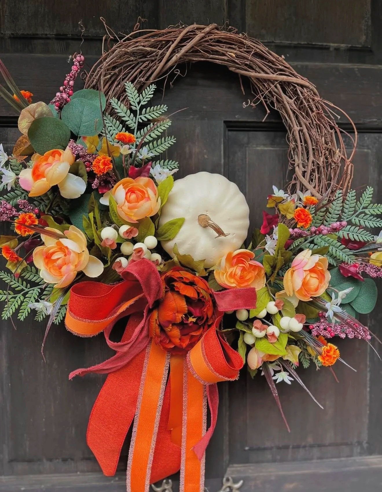 Fall Faux Wreath Workshop