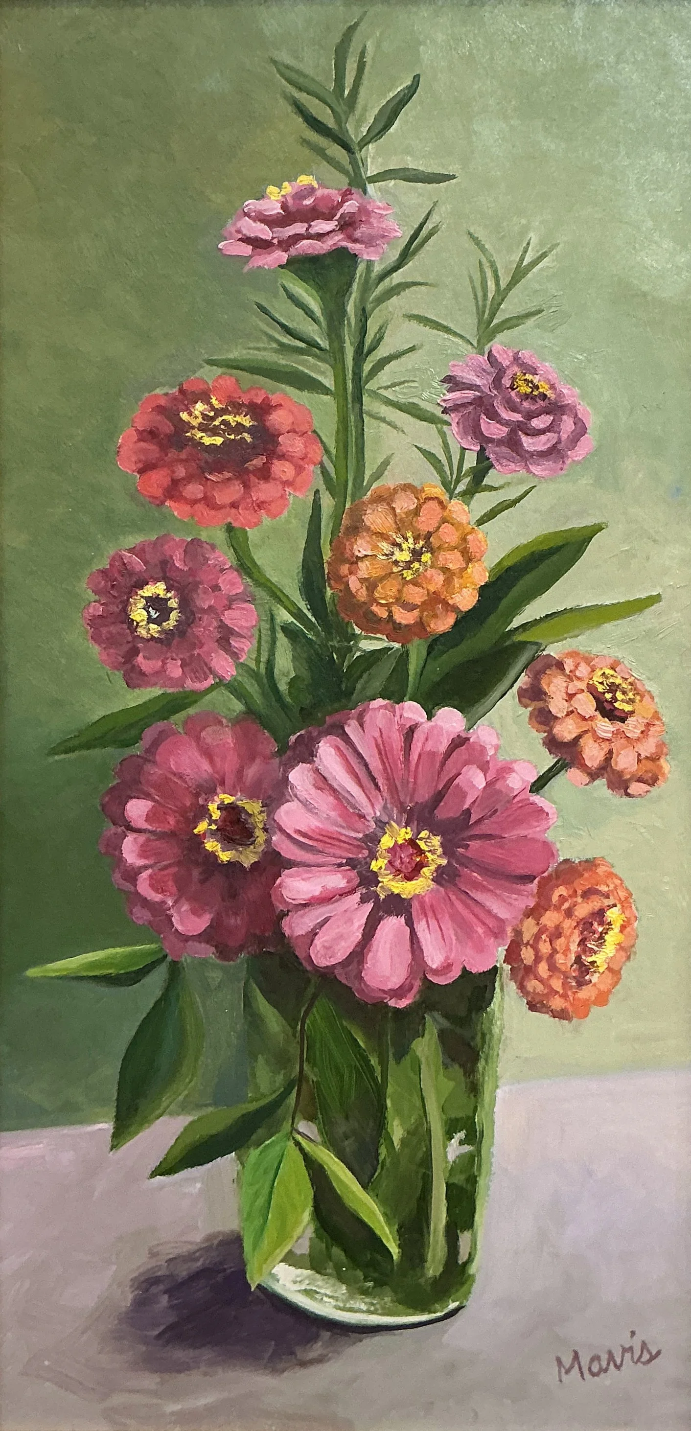Mavis Liggett - Zinnia Bouquet.jpg