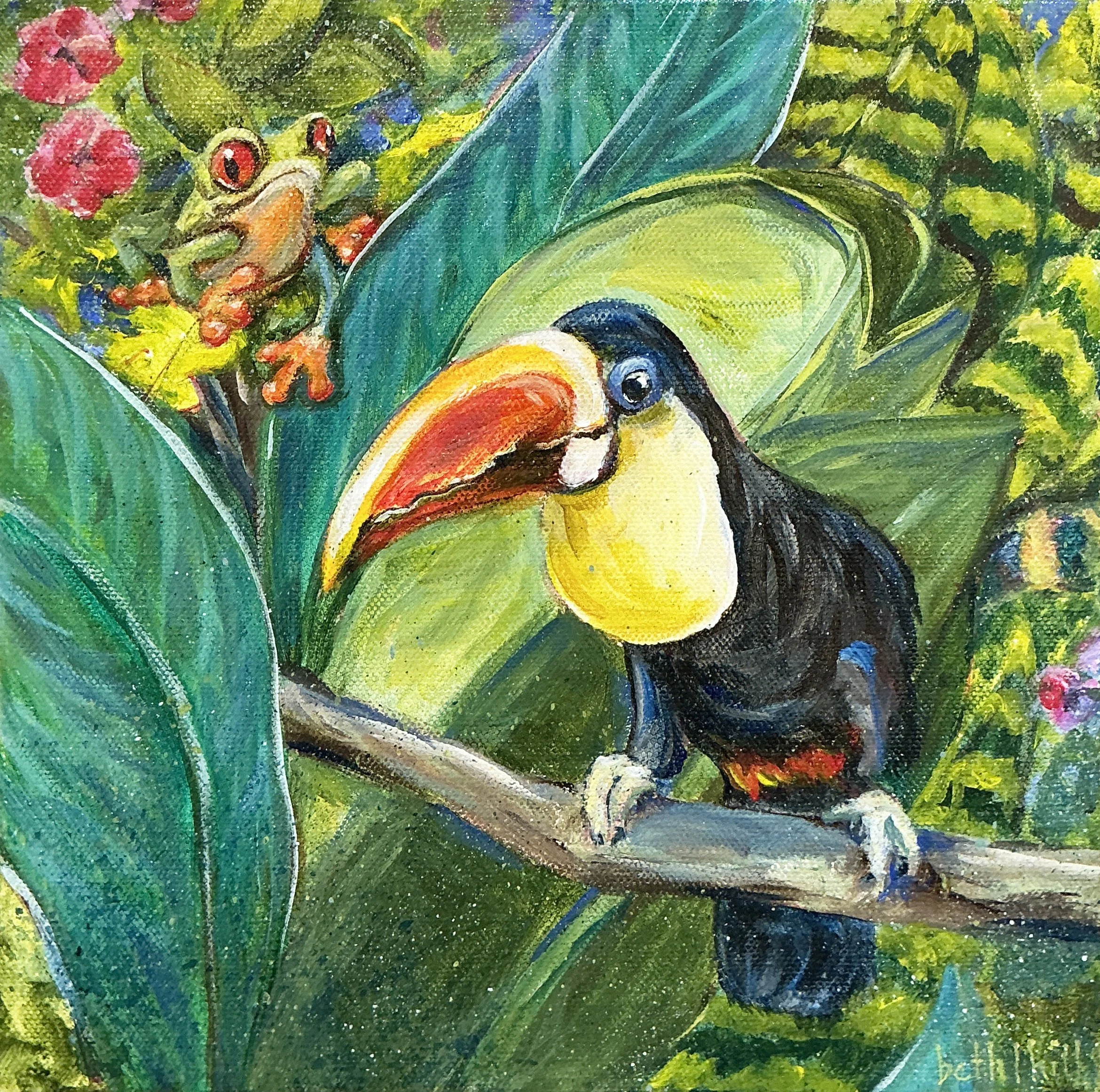 Beth Hill - Toucan and Frog.jpg