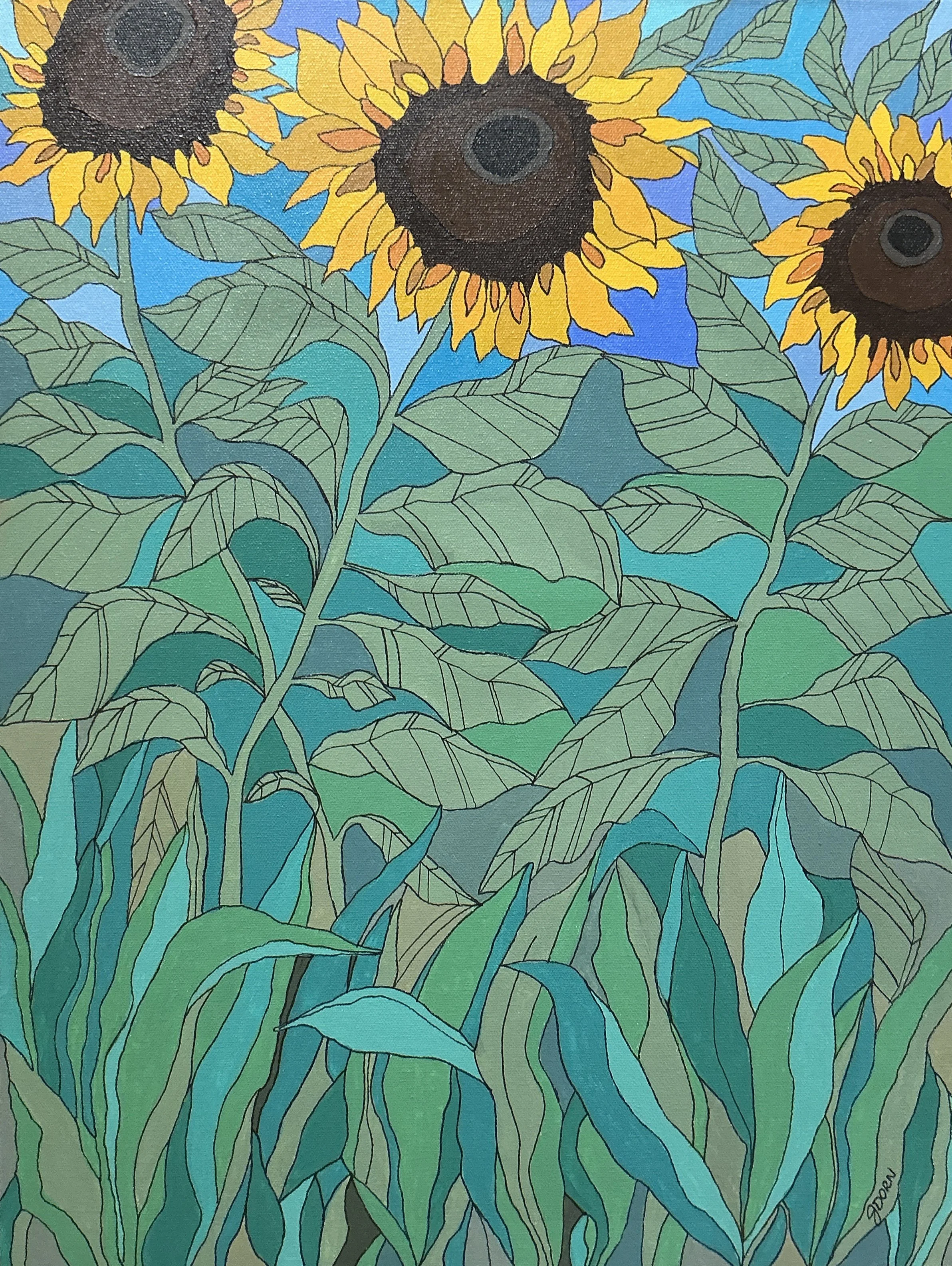 Julie Dorn - Sunflower Kisses.jpg