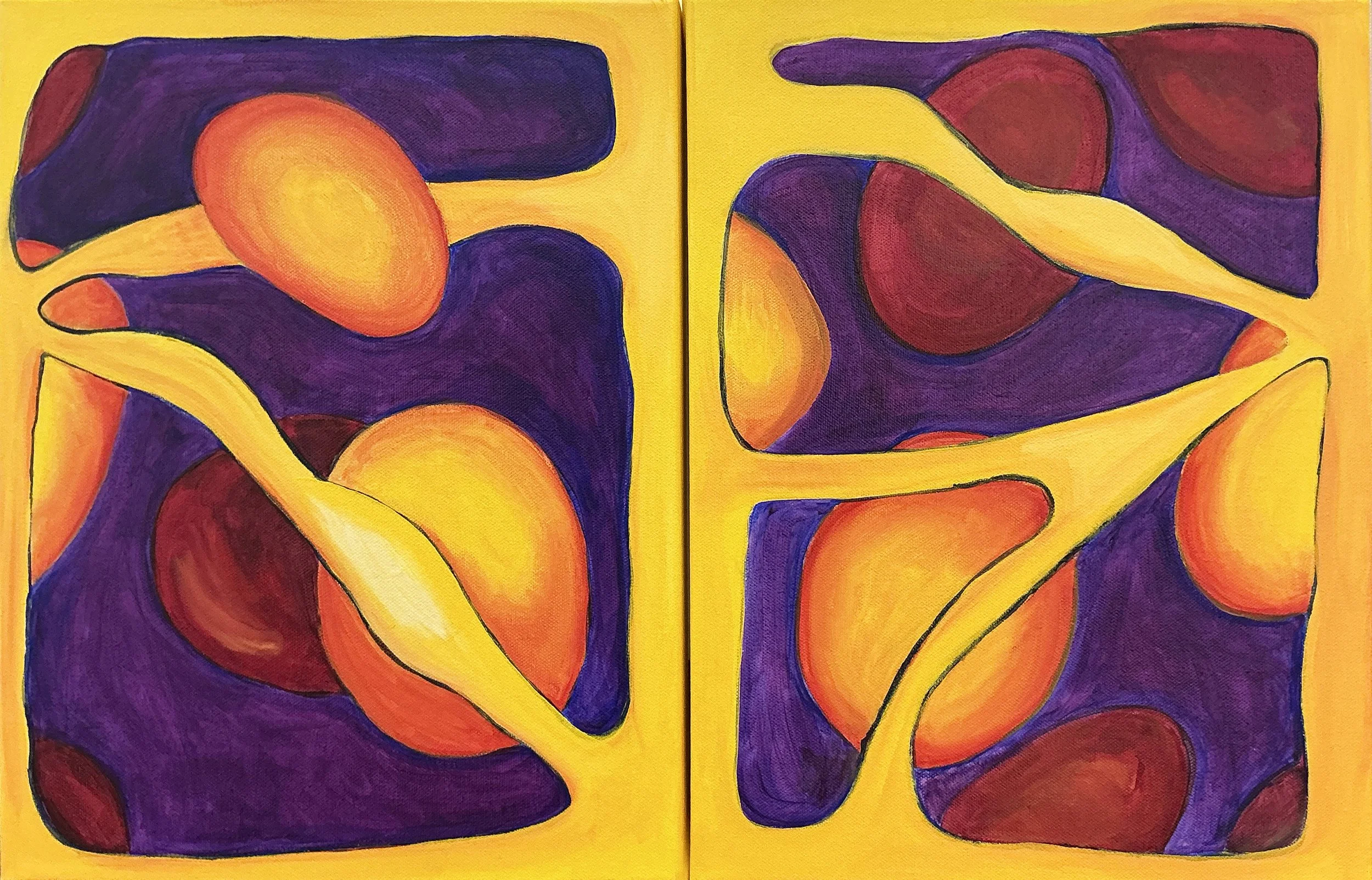 Jenny Jones Ballard - Double Paneled Hive Light.jpg