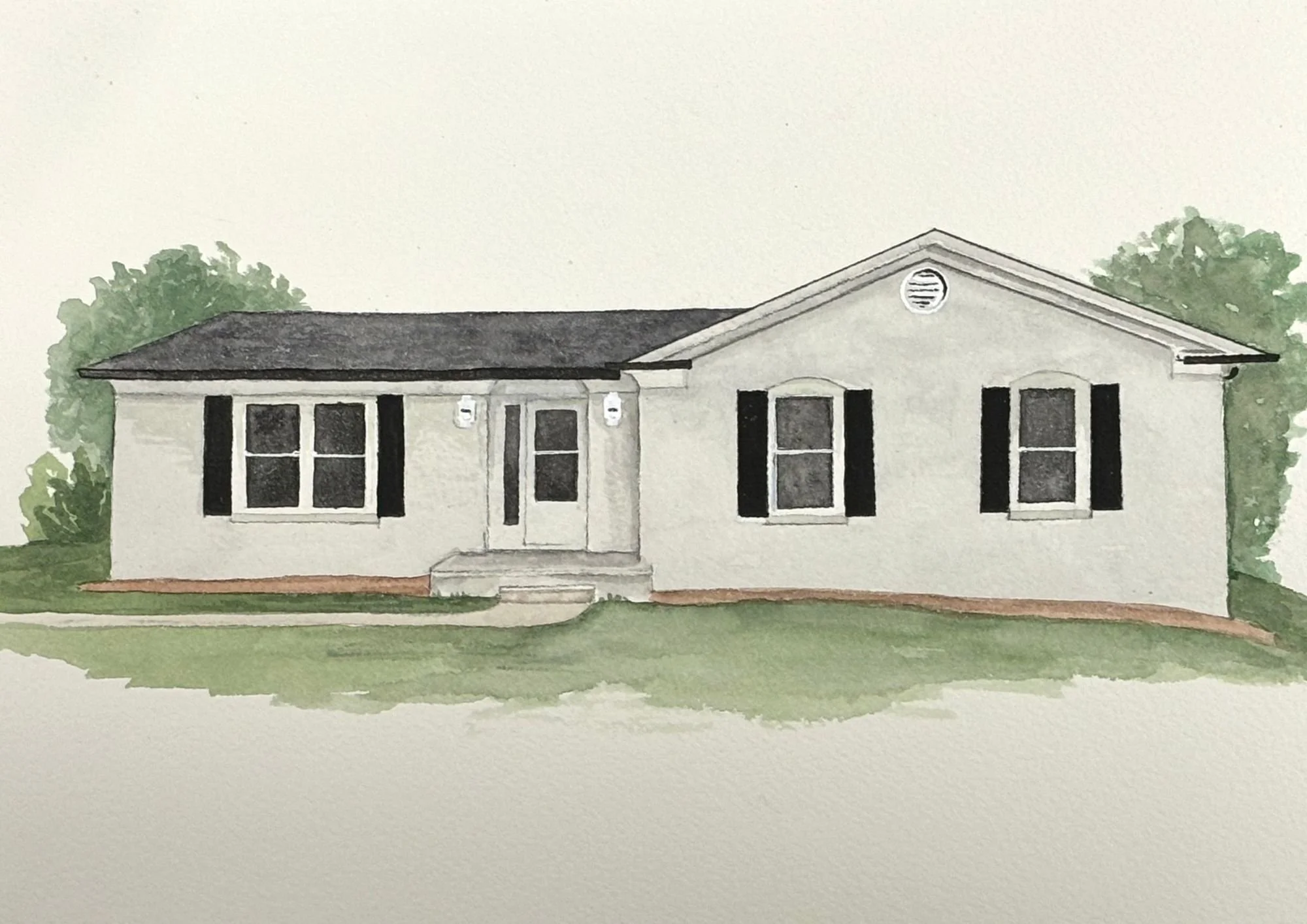 House Portrait Painting with Hailey Williams