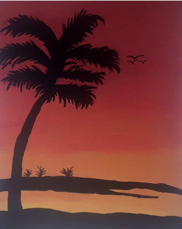 Sunset on The Beach