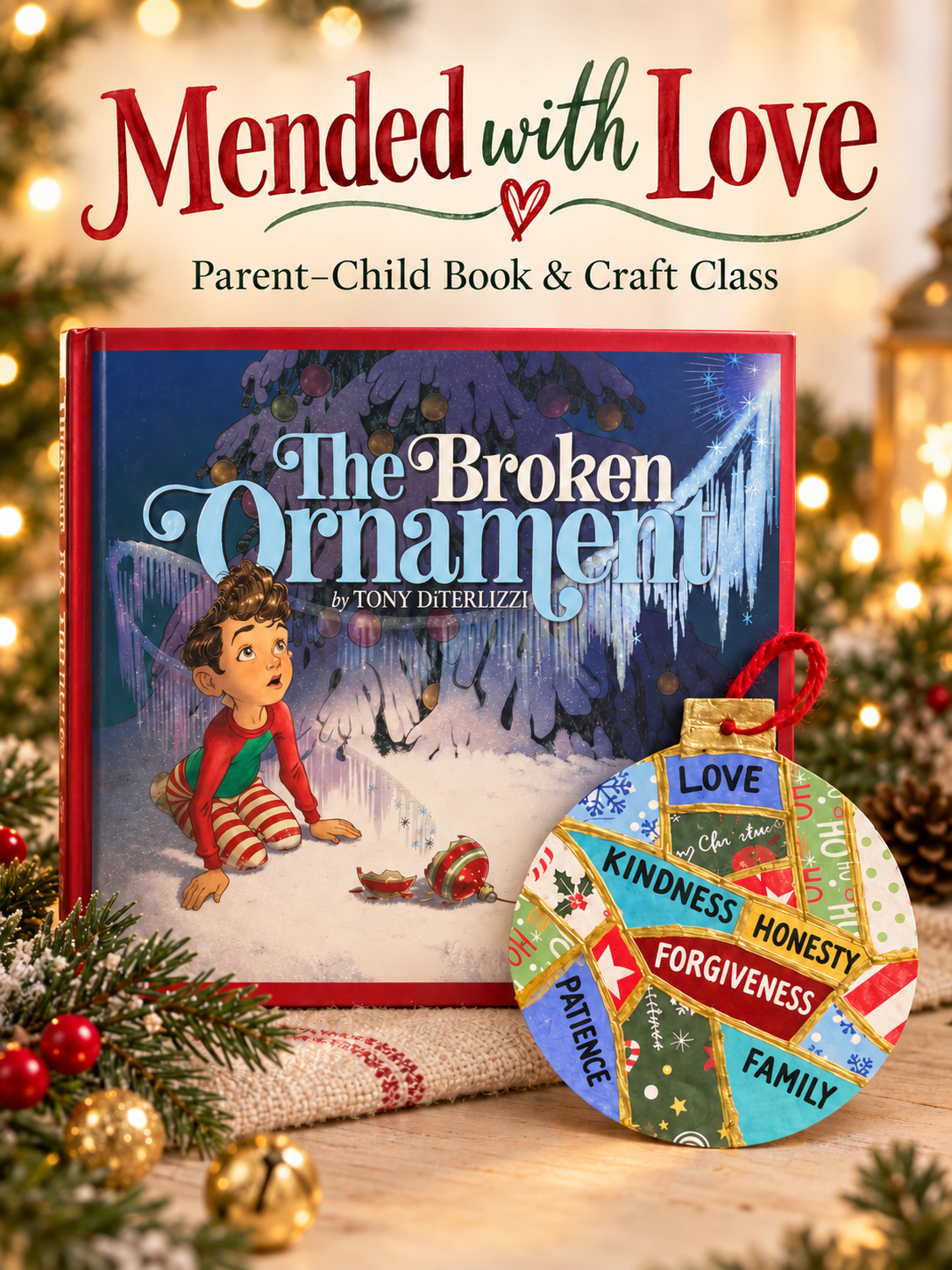 Mended with Love: A Parent–Child Story &amp; Ornament Craft