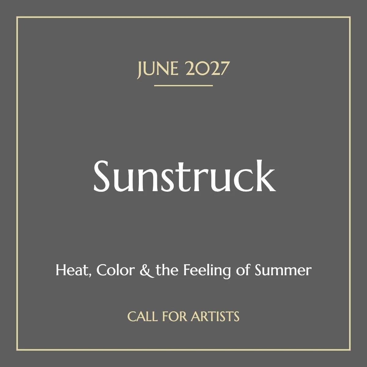 Sunstruck | June 2027