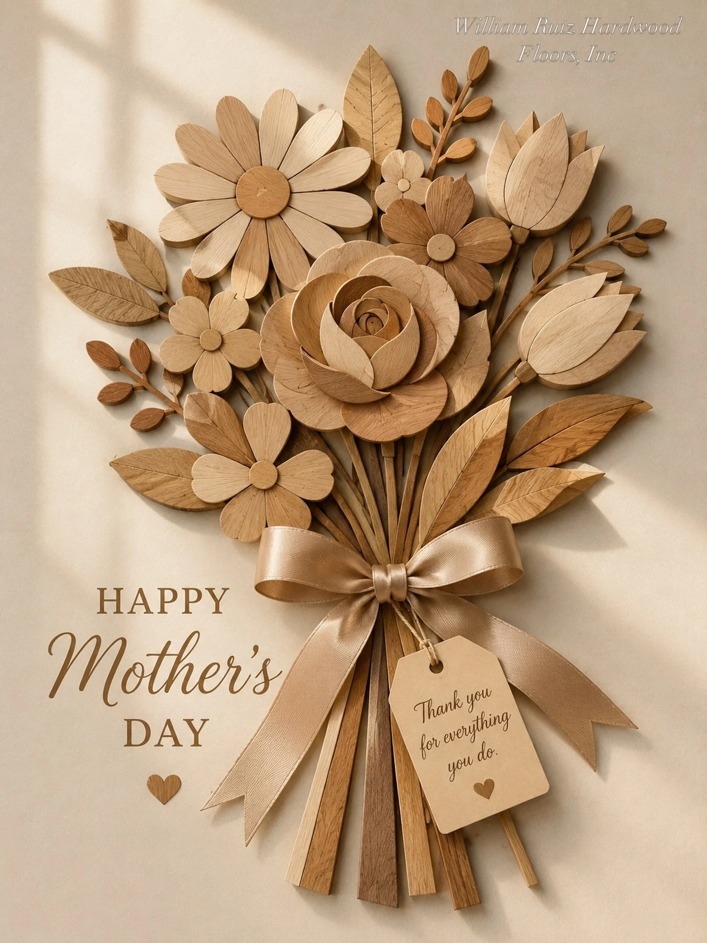 Mothers are the foundation of a home.
The quiet strength behind the late nights, early mornings, sacrifices, lessons, hugs, prayers, and unconditional love that shape generations. ❤️

Just like no two trees grow the same, no two hardwood planks are e
