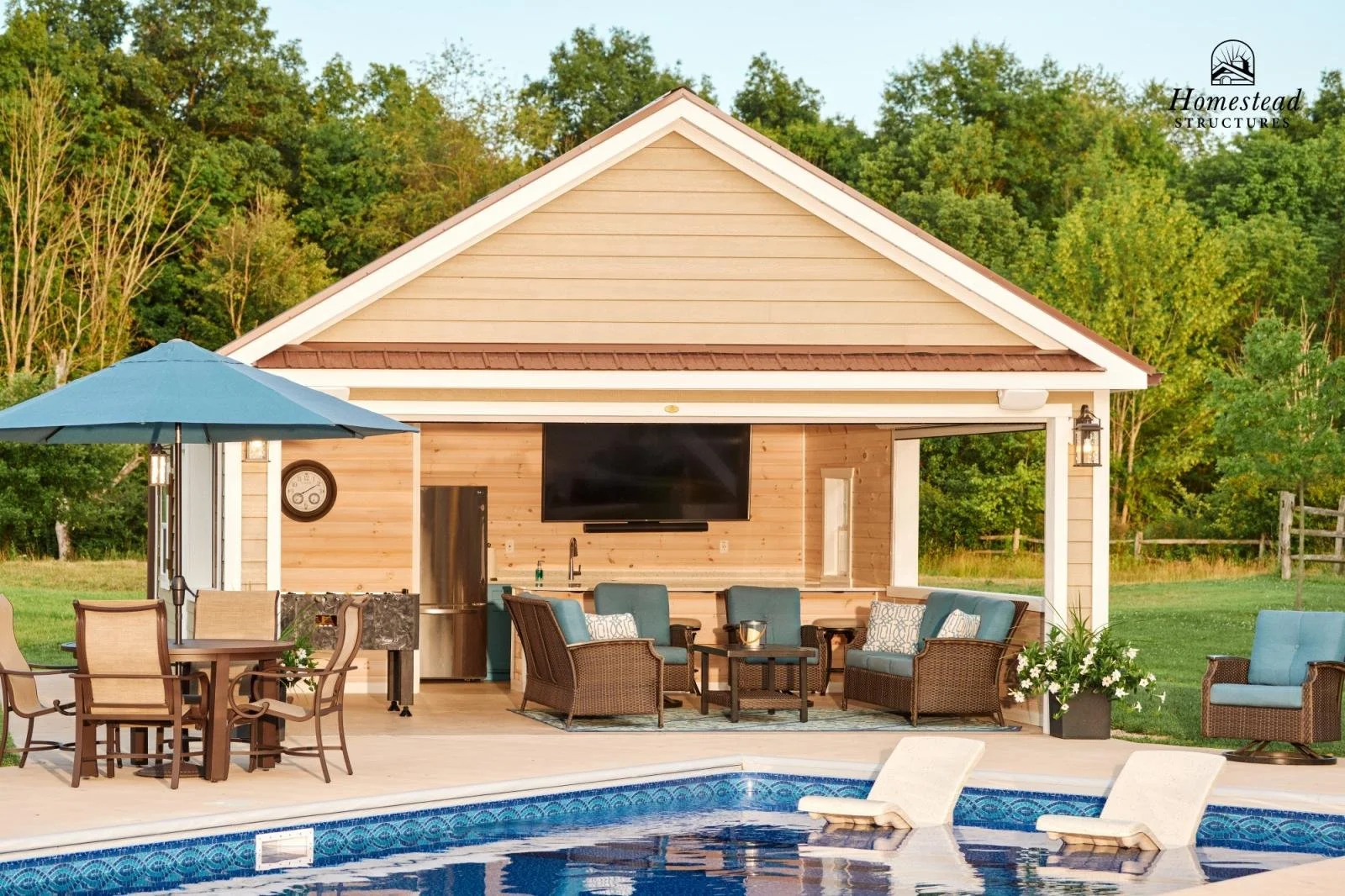 20x24 Avalon Pool House