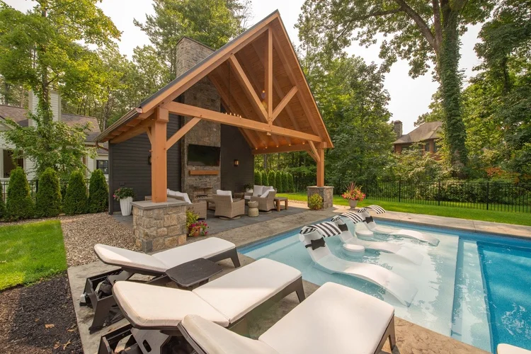 Pool House Designs: Inspiring Ideas for the Ultimate Backyard Oasis ...