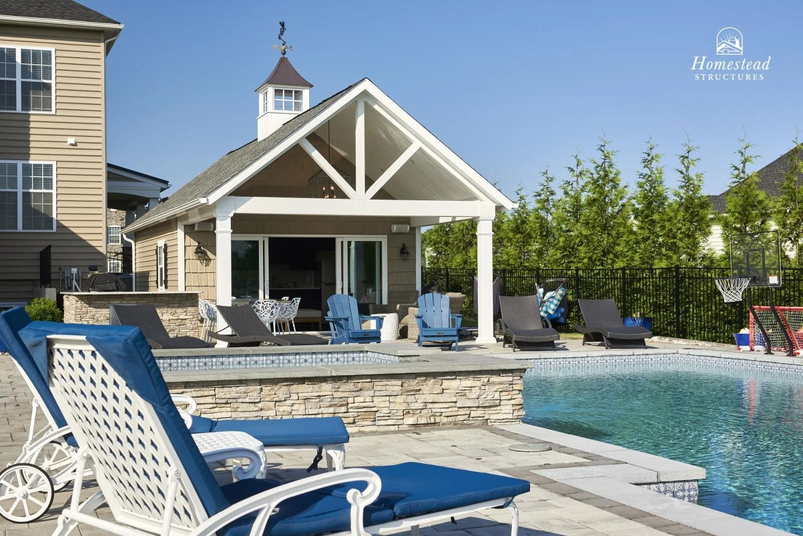 16x34 A-Frame Avalon Pool House