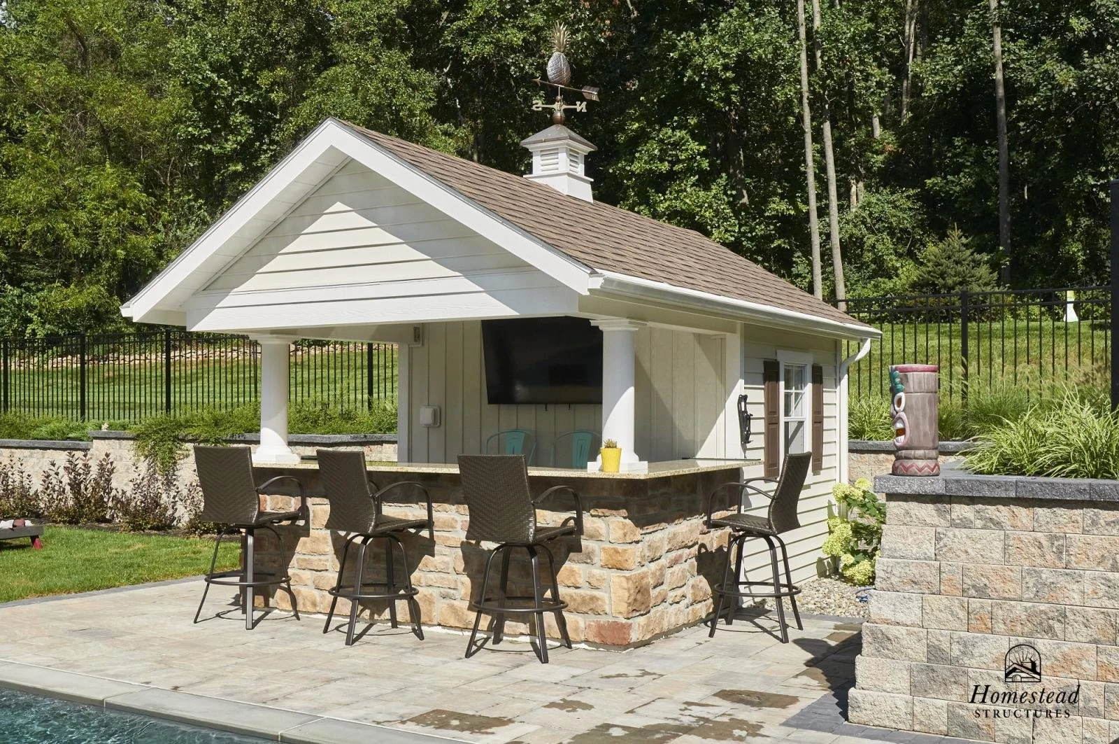 8959 | 10’ x 14’ Siesta Poolside Bar | Stewartsville, NJ | Enhance Your ...