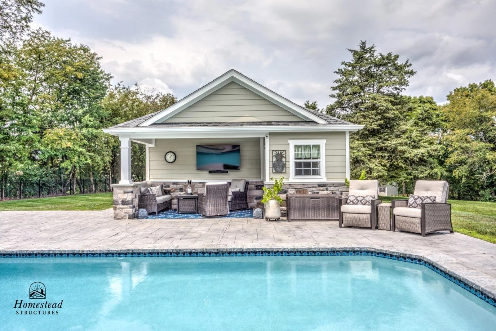 16x20 Wellington Pool House