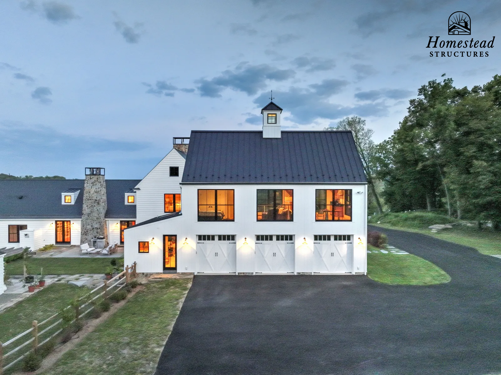 26x54 Custom Timber Frame 2-story Garage