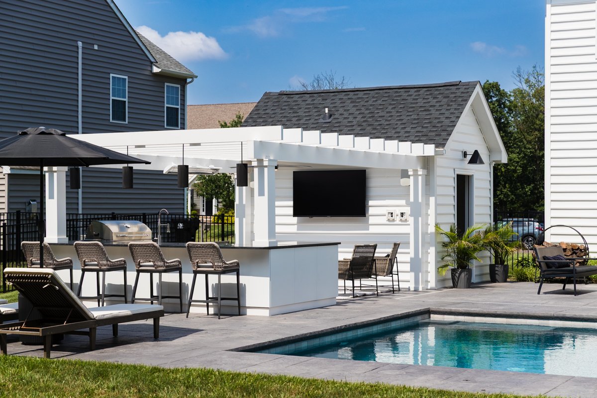 10x12 A-Frame Pool House