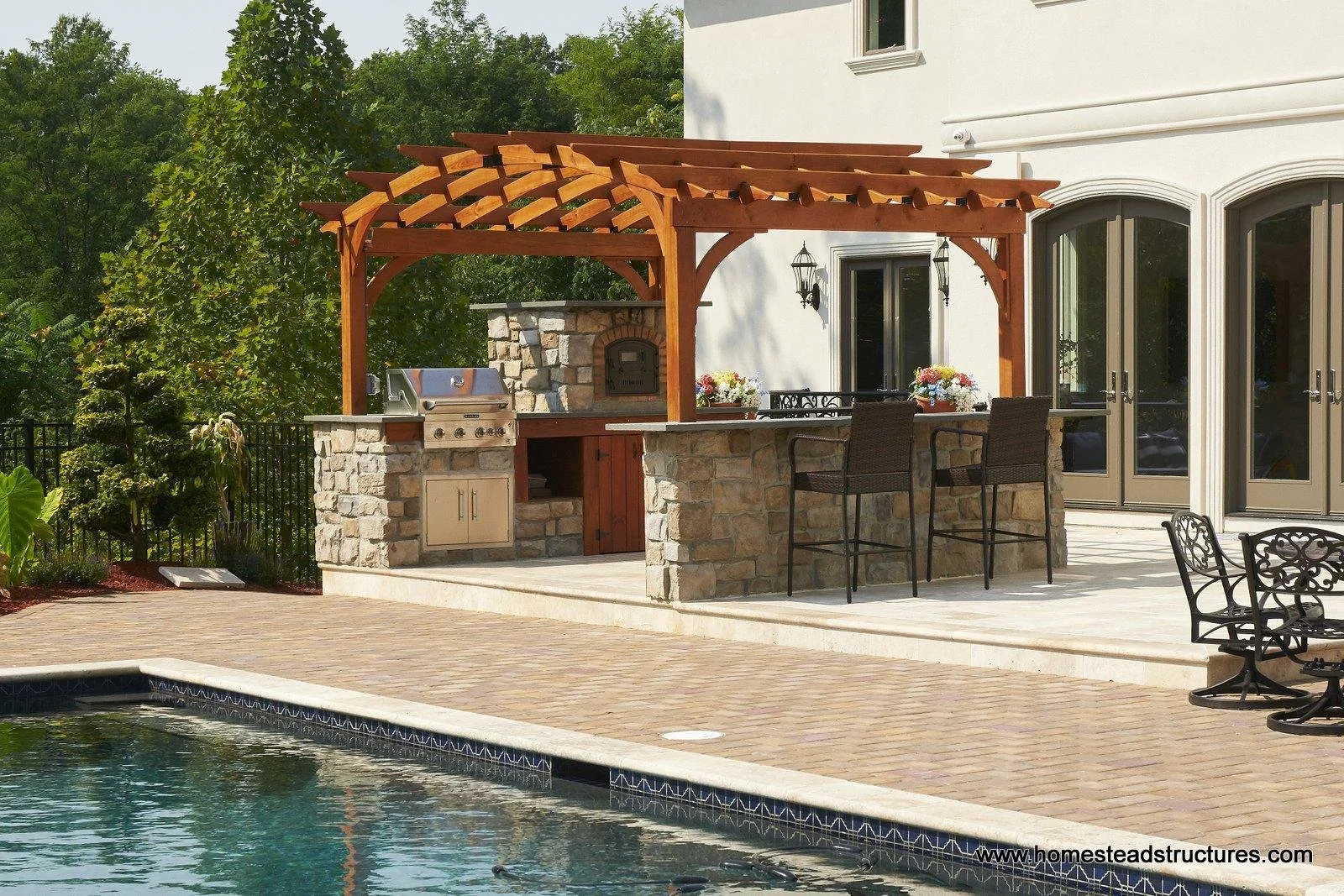 10x14 wood pergola arch with outdoor kitchen.jpg