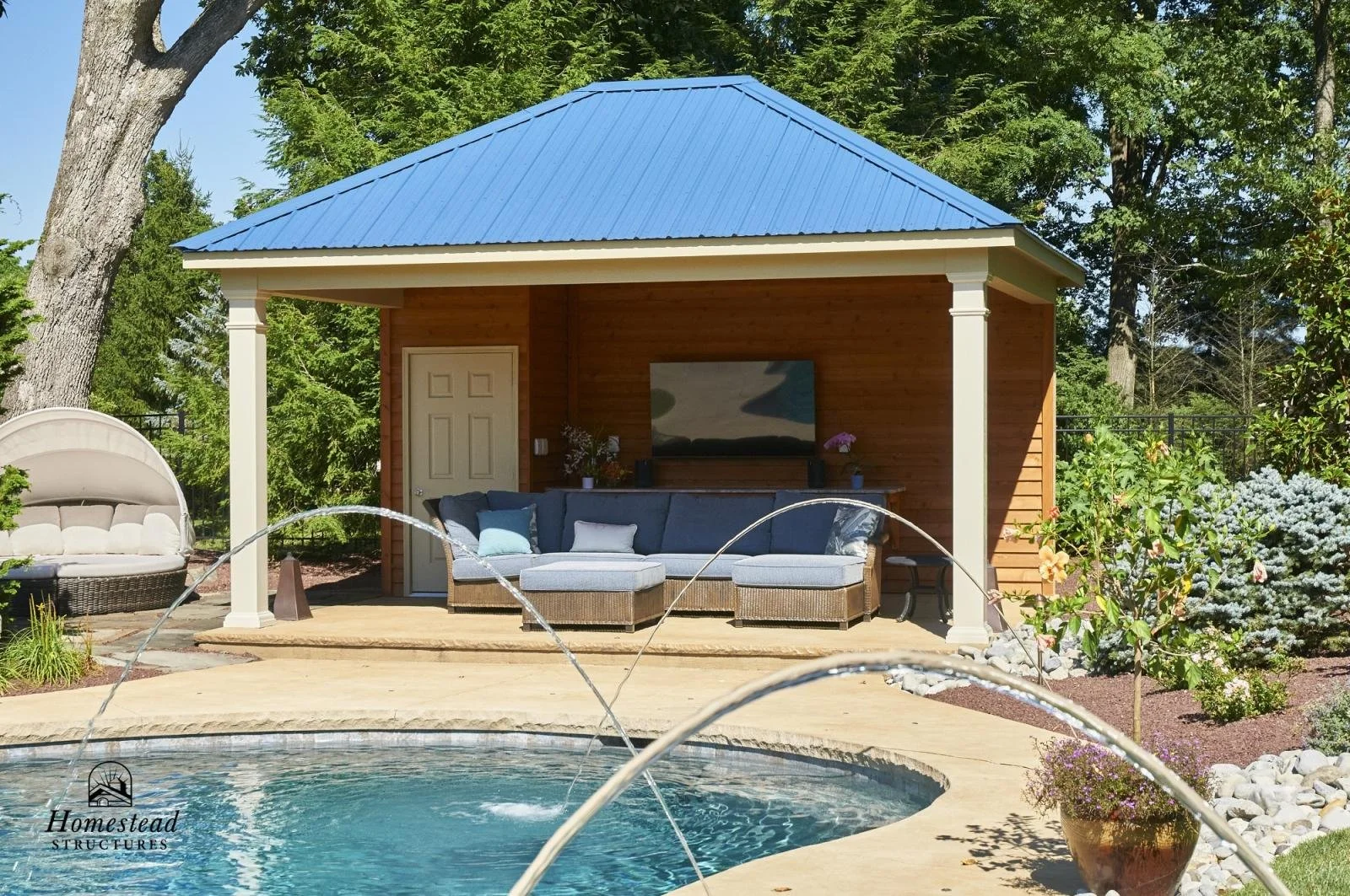 14x18 Avalon Pool House