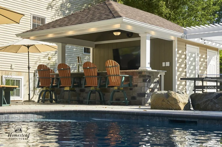 9498 | 12’ x 18’ Siesta Poolside Bar | Quakertown, PA | Explore Custom ...