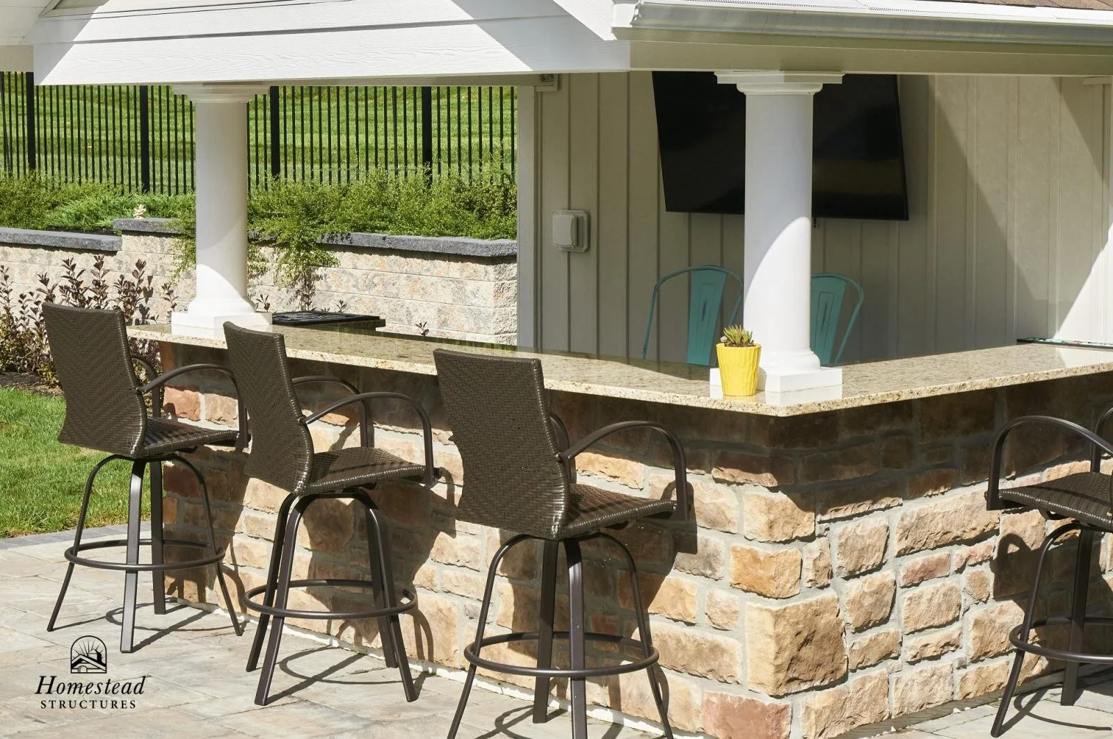 8959 | 10’ x 14’ Siesta Poolside Bar | Stewartsville, NJ | Enhance Your ...