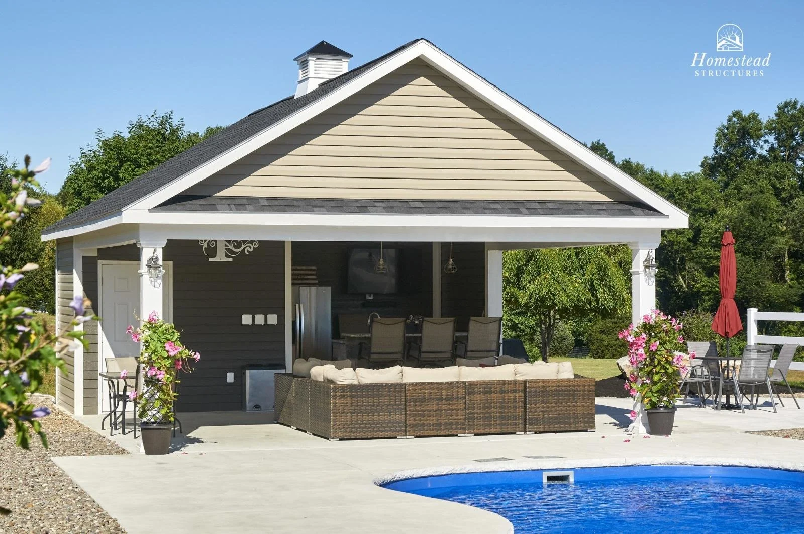 20x24 Avalon Pool House