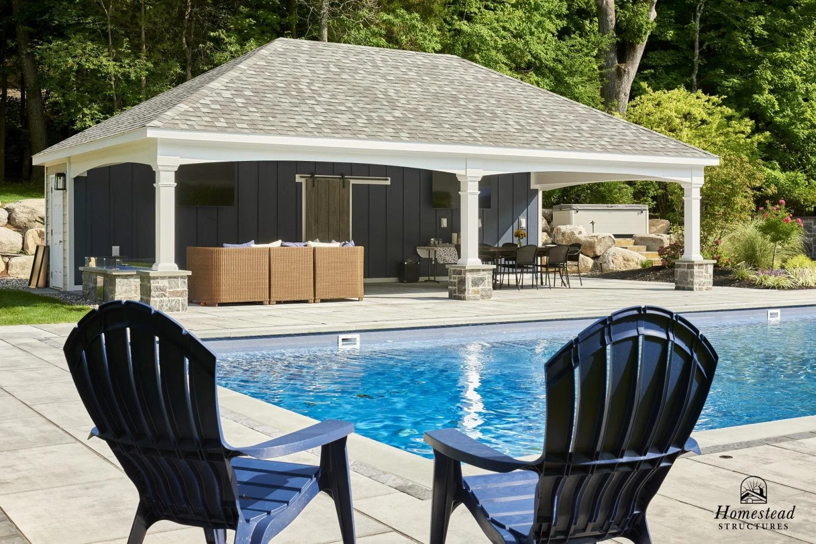 22x34 Avalon Pool House