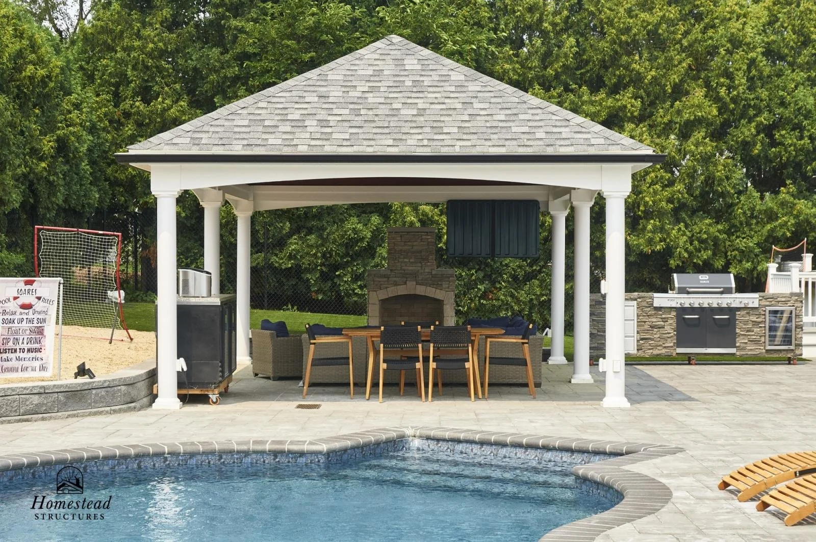 16x24 Vintage Pavilion