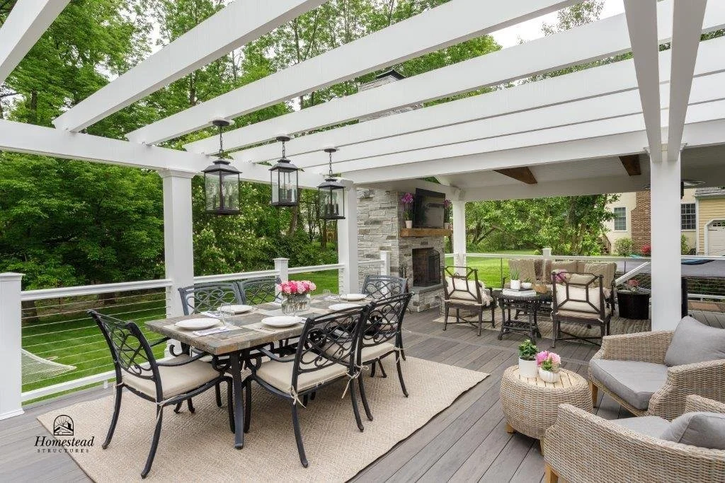 18x18 Azek with Aluminum Core Custom Pergola 8624 (3).jpg