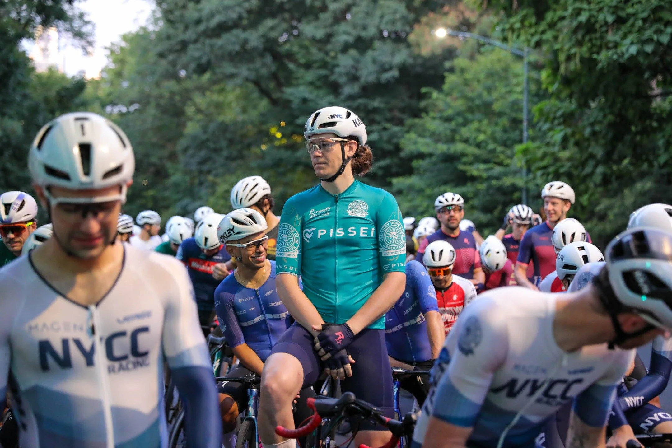 We&rsquo;re thrilled to have Pissei coming back as the sponsor of our season-long competition jerseys. Pissei makes kit for World Tour teams, but this design can&rsquo;t be bought. You gotta earn it, race after race, in Central Park. Thank you, Pisse