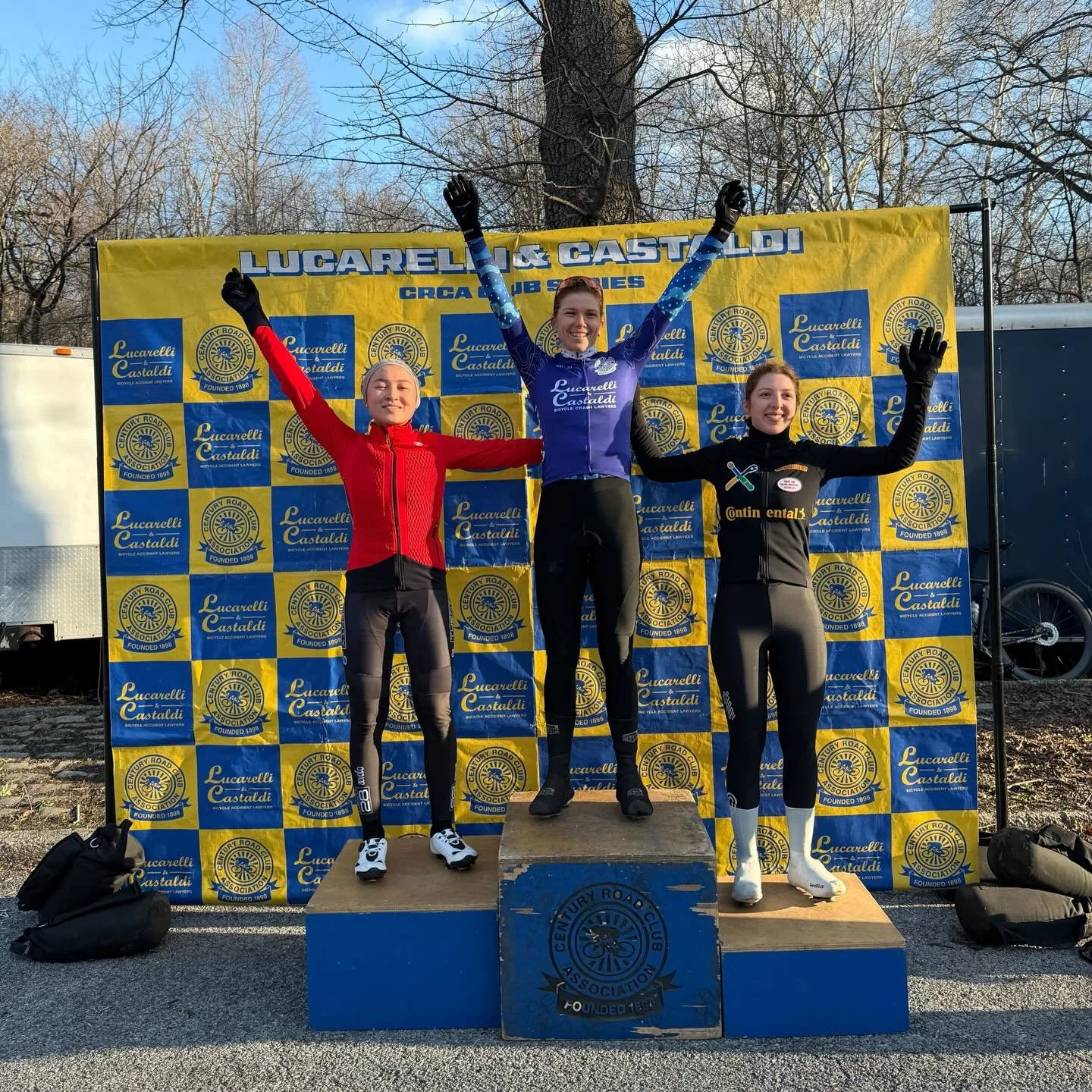 Thanks to all who braved the cold for the second CRCA Club Race! 🚴🚴&zwj;♀️🚴🏼&zwj;♂️ Here are this morning&rsquo;s podiums. 

We&rsquo;ll see you at the next club race on May 9th. Don&rsquo;t forget to register! Thank you to our generous sponsors 