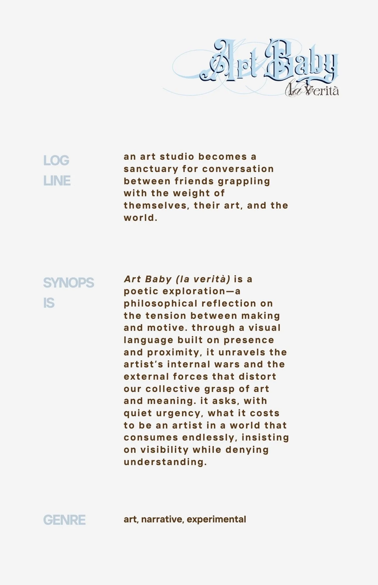 Art Baby (la verità) 1 SHEET of 2 (PG. 5)
