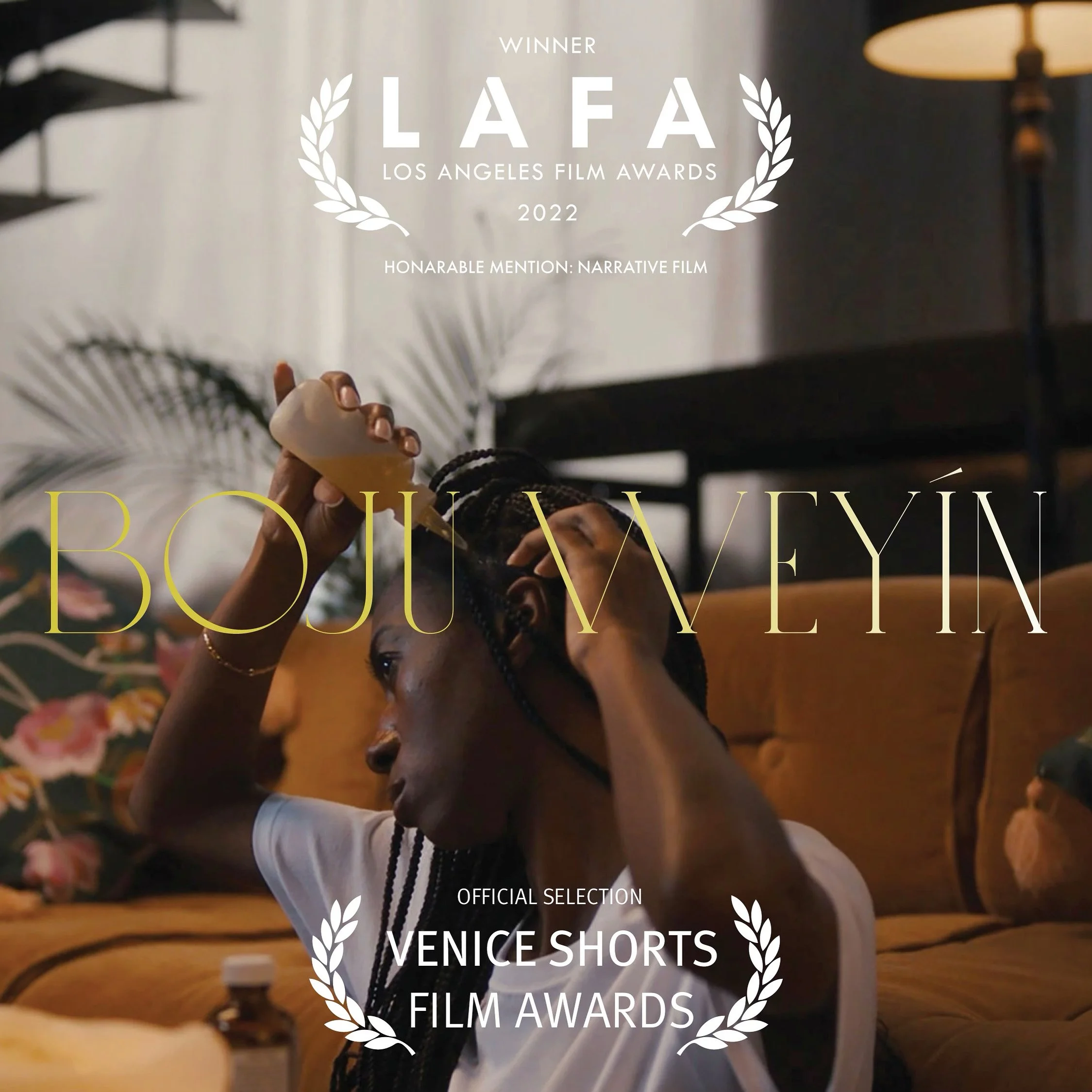 boju weyín wins Honorable Mention Best Narrative Film at the Los Angeles Film Awards
