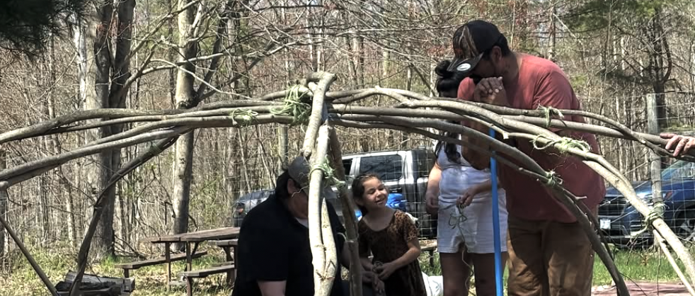 to build a sweat lodge