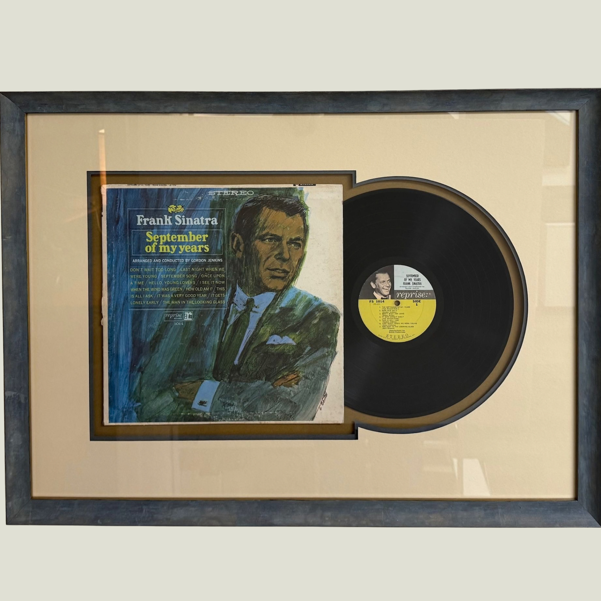 Vinyl Record and Album Sleeve - Frank Sinatra September of My Years