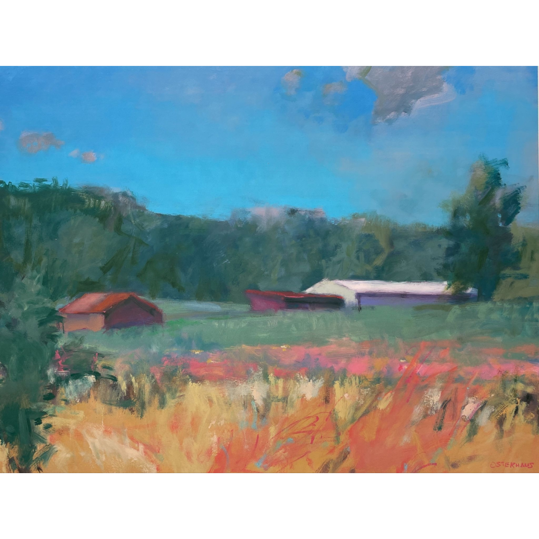 Farm Landscape - Greg Osterhaus (Giclée on Paper)