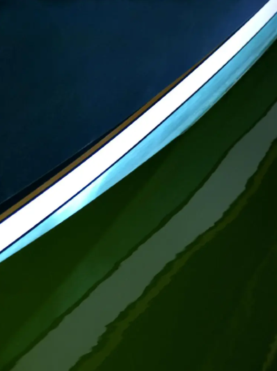 Geometric Water Reflections | Expressive Abstract Photograph on Aluminum Composite Panel by Geoffrey Baris