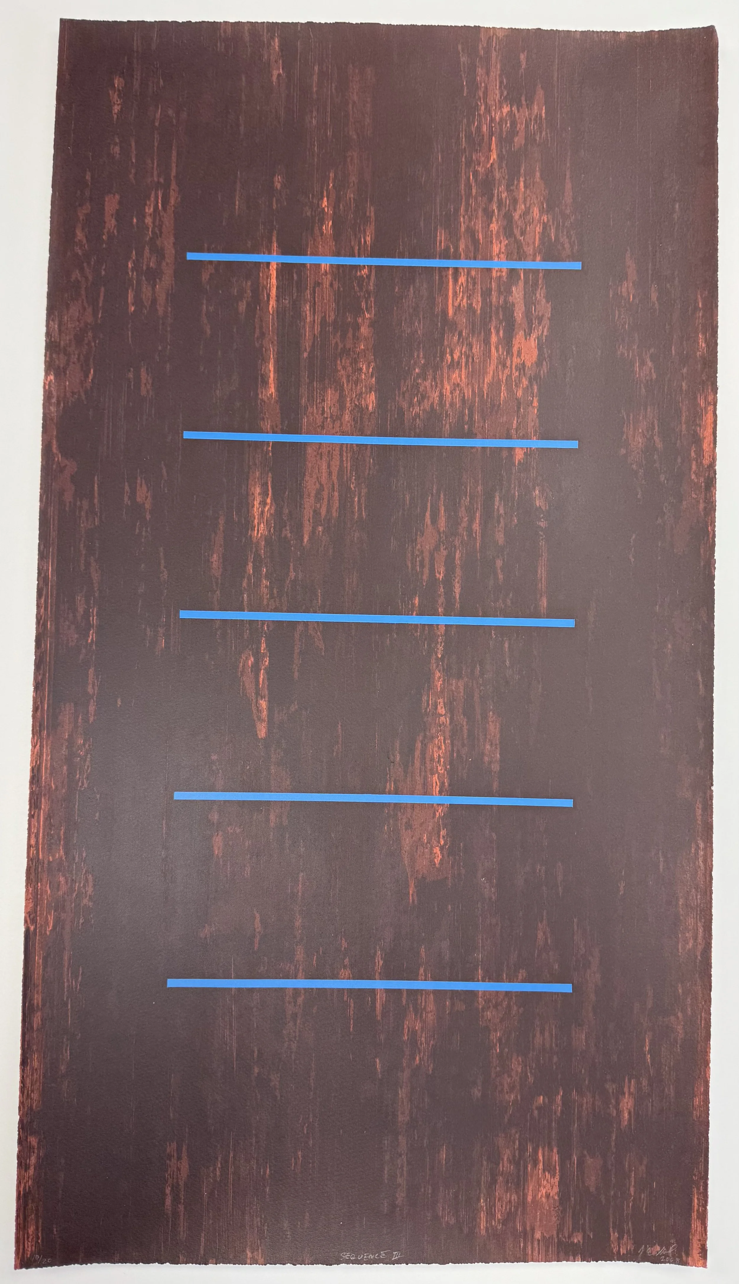 Contemporary Abstract Expressionist Silkscreen Print by Joe Segal | Sequence 3