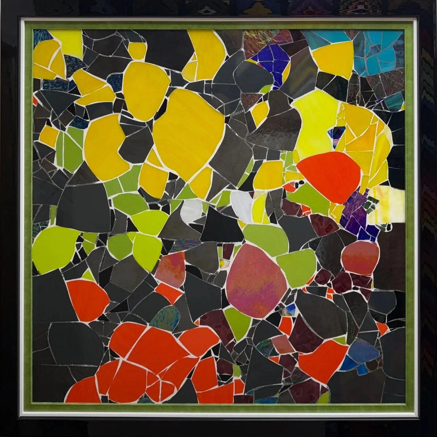 Colorful Abstract Mosaic - Mila Apperlo (Glass Mosaic)