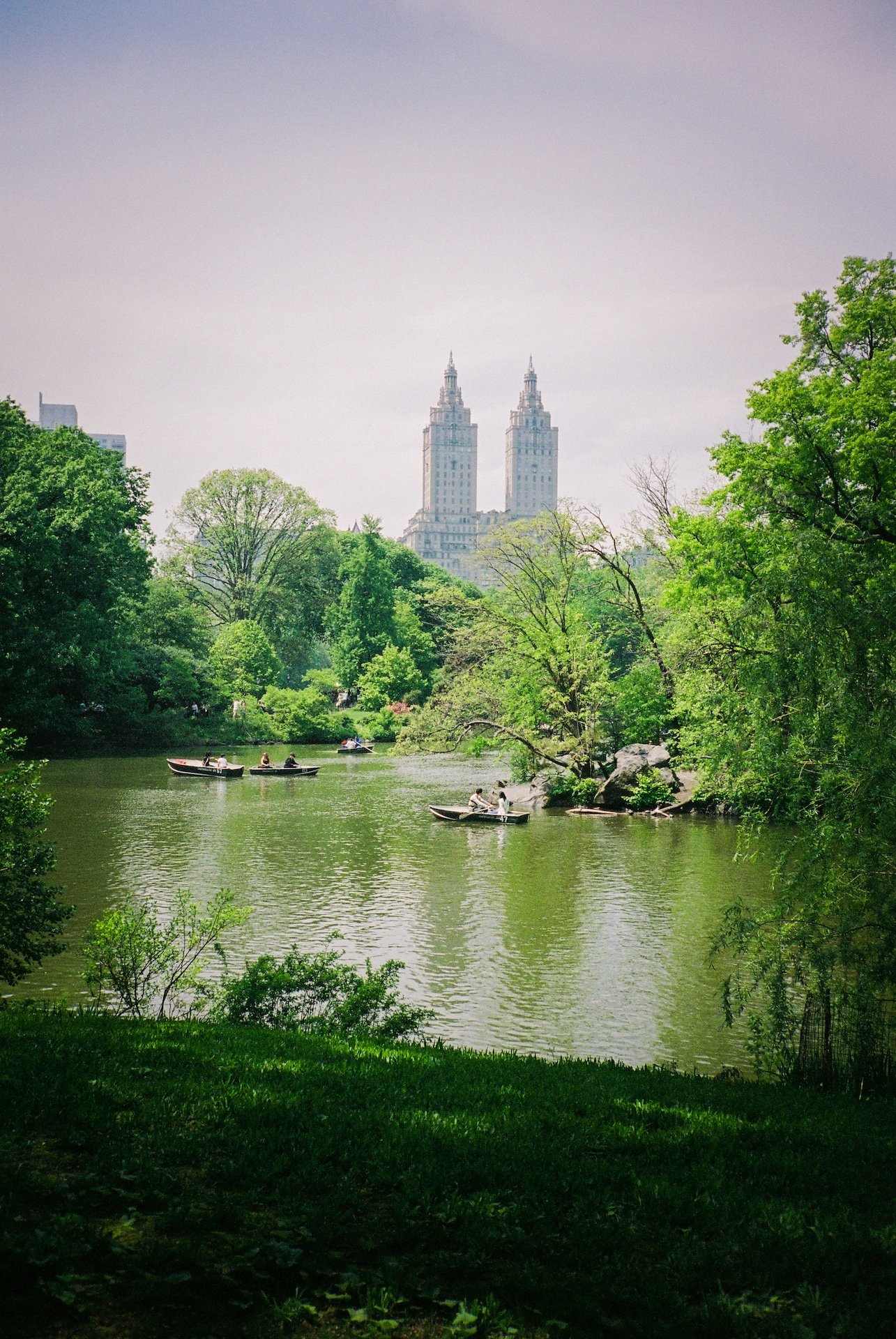 Central Park Lake Photography