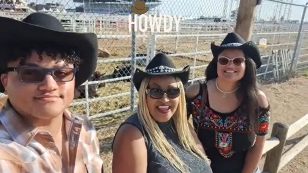 Essie Curtis-Rockwell Family Singers Music cowboy hats.png