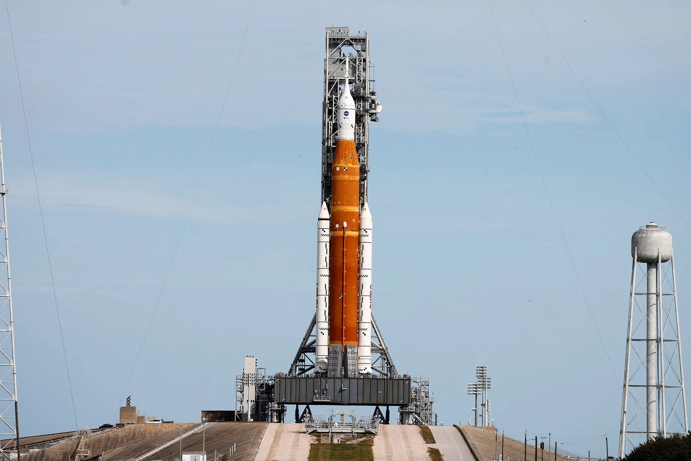 Artemis II Moon Rocket Set to Roll Back from Launch Pad at 9 A.M. Today
