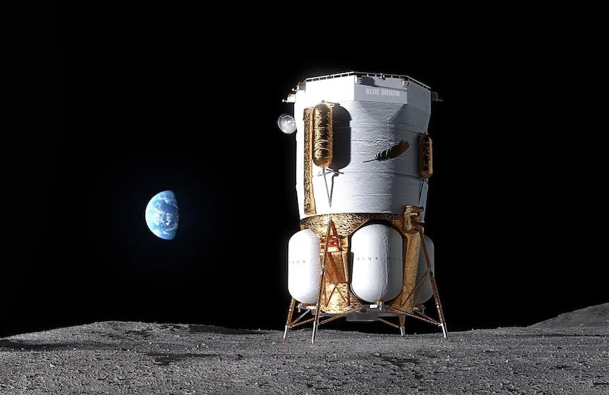 NASA Looks for New Launch Option for Blue Origin Moon Landers After New Glenn Explosion
