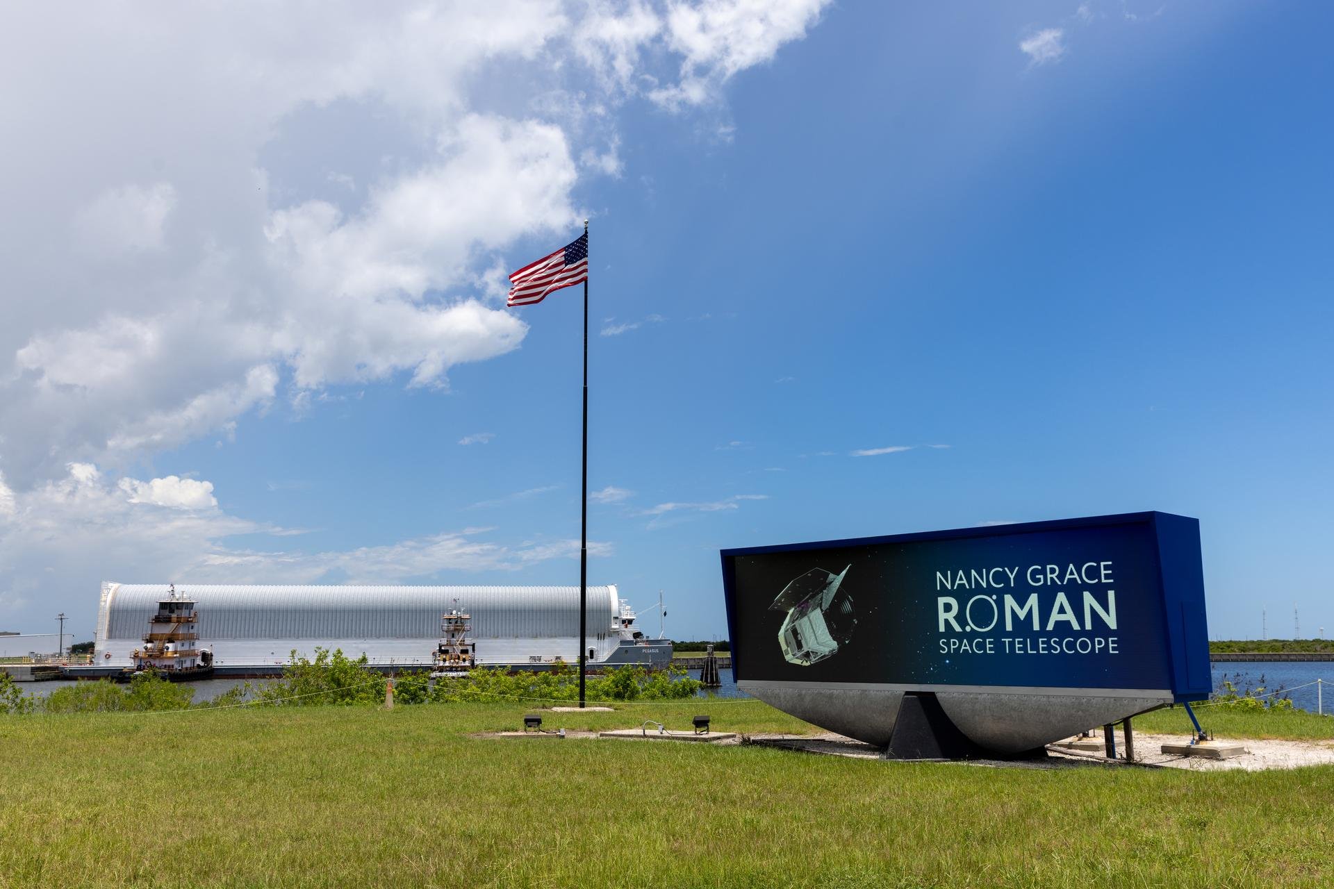 NASA’s Roman Space Telescope Arrives in Florida Ahead of Launch