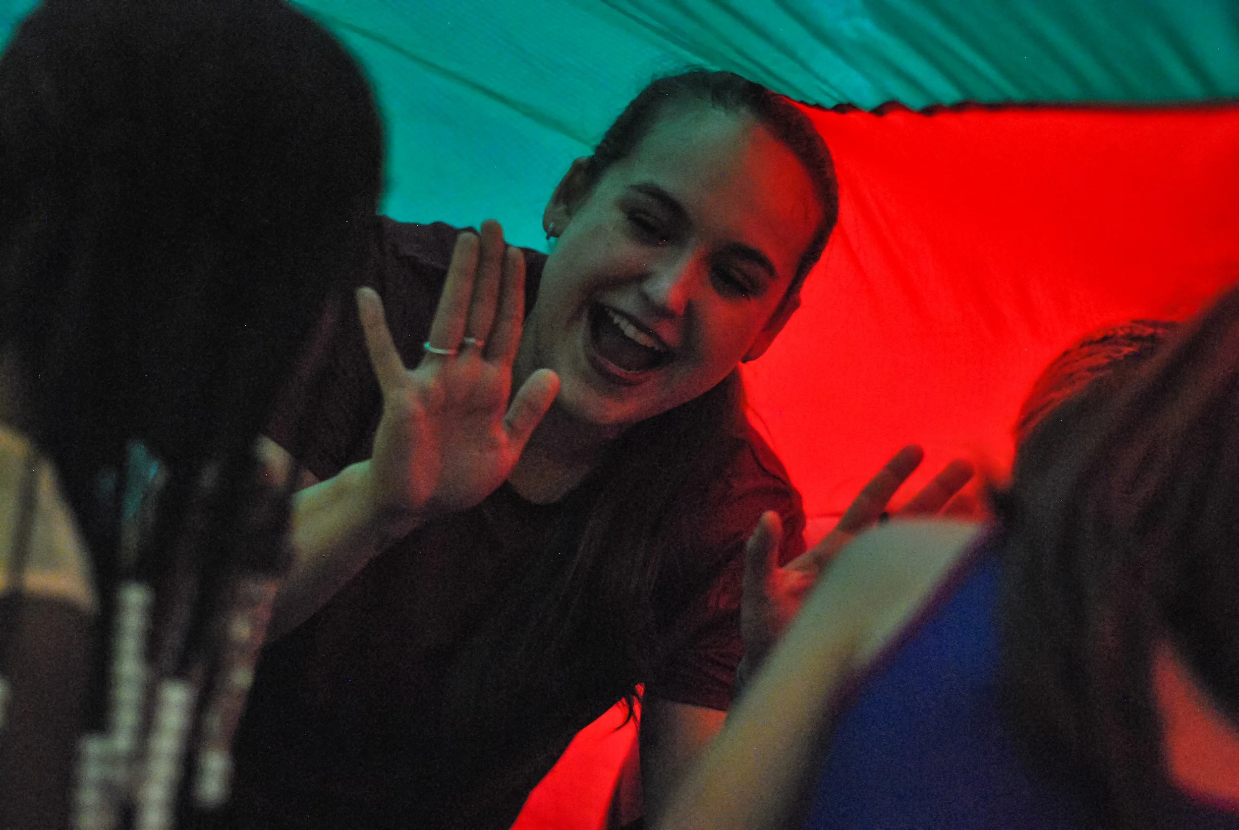 high fives at sumer camps