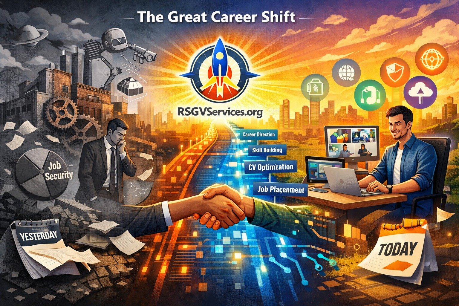 Why Tech Jobs Are Replacing Traditional Jobs — And How You Can Transition Today